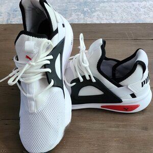 PUMA Softride Enzo Evo Sneakers – White/Red – Brand New (Men’s Size 12)